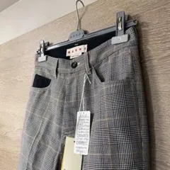 MARNI チェック柄パンツ イタリア製のサムネイル