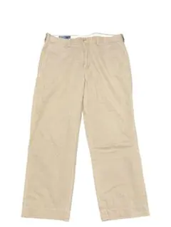ポロ ラルフローレン チノパン ベージュ W34 ポニー刺繍 定番ロゴ