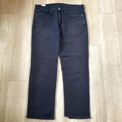 Levi's 514 W34 L30 ブラック ストレートデニム ジーンズ