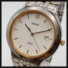 稼働品】SEIKO スピリット クォーツ 腕時計 7N22-6AB0 デイト - メルカリ