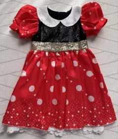 ミニーちゃんドレス【サイズ：100cm】