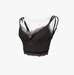 theredthread lace trim layer cami black - メルカリ