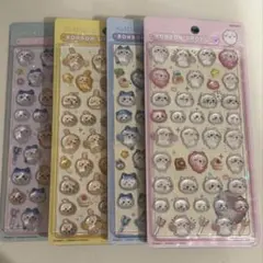 サンスター文具 ちいかわ ボンボンドロップシール 4種セット