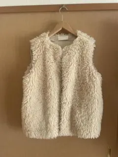 mite ファーベスト クリーム　ベージュ