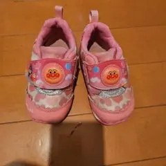 アンパンマンスニーカー　13.5cm ピンク　女の子　ムーンスター