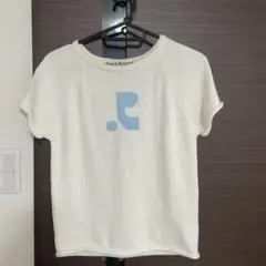 Rest&Recreation半袖 ニット トップス ホワイトのサムネイル