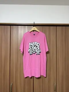 GILDAN NERD SPACE PROGRAM Tシャツ ピンク L