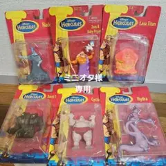 Disney Hercules フィギュア 6体セット