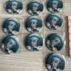 プロセカ　KAITO グリッター缶バッジ　vol.40A