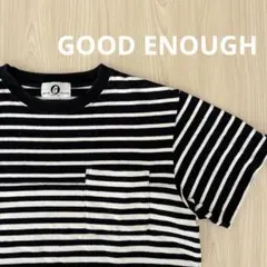 2026年最新】GOOD ENOUGH 柄・デザイン：ボーダー メンズ Tシャツの