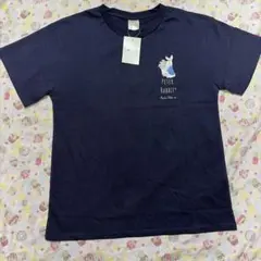 ピーターラビット　レディースtシャツ　Mネイビー