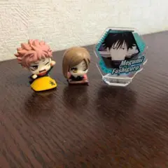 呪術廻戦　フィギュア・アクリルスタンド3点セット