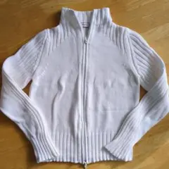 ジップカーディガン カーディガン