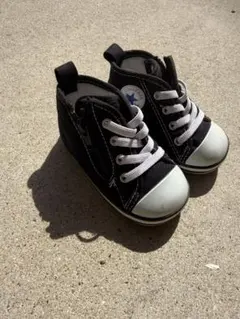 コンバース ブラック ハイカット ベビーシューズ 12.0 EE