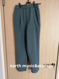 earth music&ecology テーパード オフィスカジュアル S