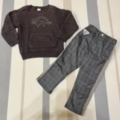 (値下げ)プティマイン トレーナー& BREEZE ズボン　110サイズ