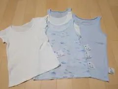 ユニクロ コットン メッシュ 肌着 90 100 5枚セット
