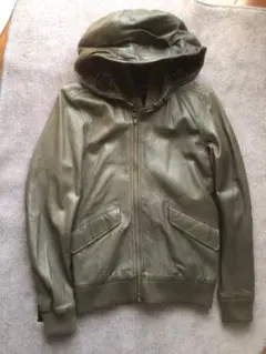 SHIPS シップス レザーパーカー