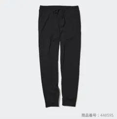 ユニクロ ウルトラストレッチアクティブジョガー パンツ 黒ブラック M