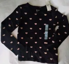 新品 Baby GAP 100 ハート柄 長袖 カットソー ベビーギャップ