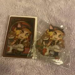 h*読様 鬼滅の刃　ハロウィン　2025煉獄杏寿郎　アクリルスタンドとメタリック