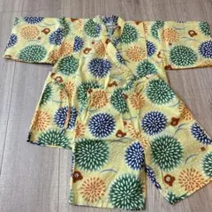 HOT BISCUITS 花火模様 甚平 100cm