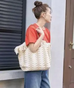 新品 フリークスストア コットンハンドルバッグ 限定展開