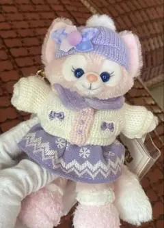 【香港ディズニー限定!】クリスマス リーナベル ぬいぐるみチャーム　激レア商品① 香港ディズニー限定!】クリスマス リーナベル ぬいぐるみチャーム 激