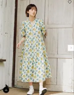 UNIQLO ユニクロ PAUL & JOE 花柄ワンピース Lサイズ