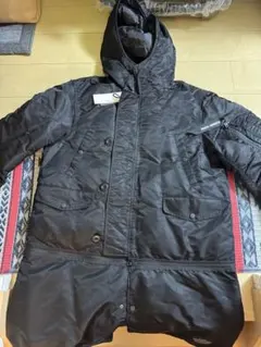 GU×UNDERCOVER ヒートパテッドコンバーチブルコート