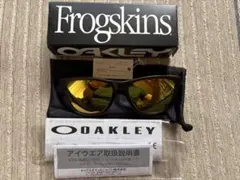 OAKLEY Frogskins サングラス　アジアンフィット　訳あり品のサムネイル