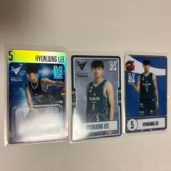 長崎ヴェルカ　イヒョンジュン　サイン　オンサイトカード