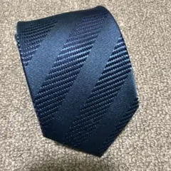 ブリックハウス・ダークブルー ストライプ ネクタイ