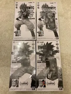 未開封】BWFC SMSP ドラゴンボール超 バーダック 全4種 半券付き