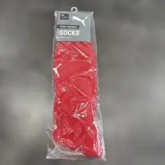 PUMA サッカー ストッキング 赤 19-21cm