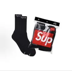 Supreme × Hanes のクルーソックス 1足のサムネイル
