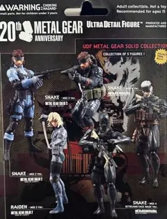 METAL GEAR 20th Anniversary UDF 5種セットのサムネイル