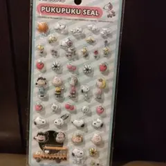 新品未使用☆PEANUTS プクプクシール スヌーピー☆