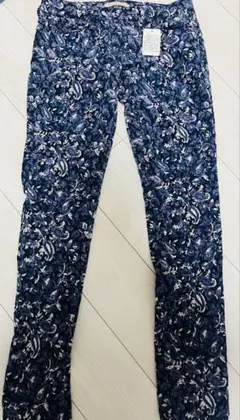 コーデュロイ プリント パンツ