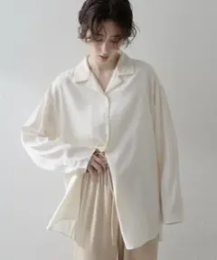 THE PAUSE ＊ フィブリルリラックスシャツ レディースのサムネイル