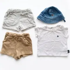ZARA ショートパンツ babyGap帽子 ベビー夏服 まとめ売り 80cm
