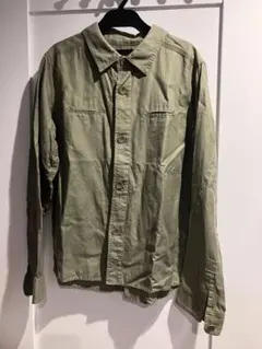 boga boga marinera! オリーブグリーン カーキシャツ