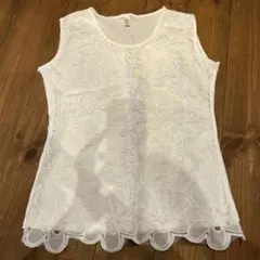 花柄 タンクトップ