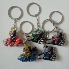 仮面ライダー　ライディングキーホルダー　龍騎　全５種類