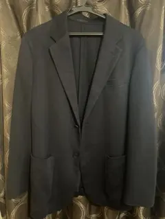 ユニクロ　コンフォート2Bジャケット　Lサイズ　ネイビー