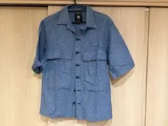 G-STAR RAW 半袖シャツ Sサイズ ブルー