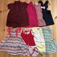 ベビー ワンピース 80 まとめ売り 女の子のサムネイル