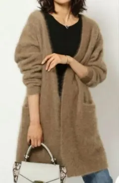 【超美品】BARNYARDSTORM ラクーン カーディガン キャメル