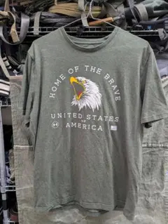 UNDER ARMOUR Tシャツ オリーブ イーグルのサムネイル