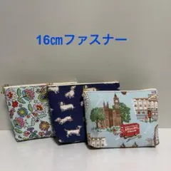 889) ハンドメイド ラミネートポーチ ペンケース ⭐︎ ビリーのお散歩